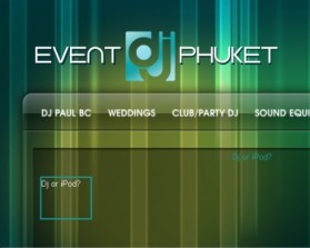 Logo Design entry 636485 submitted by greycie_214 to the Logo Design for Event DJ Phuket run by tech-funk