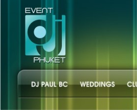Logo Design entry 636486 submitted by PEACEMAKER to the Logo Design for Event DJ Phuket run by tech-funk