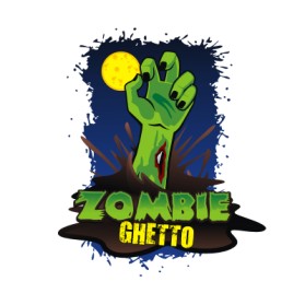 Banner Ad Design entry 636580 submitted by ArtDevil to the Banner Ad Design for www.zombieghetto.com run by CustomizeMyMinifig