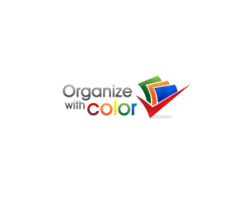 Logo Design entry 637020 submitted by greycrow to the Logo Design for Organize With Color run by cosiplanner