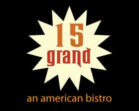 Logo Design entry 642346 submitted by GahlerDesigns to the Logo Design for 15 grand an american bistro run by lenny/vincent
