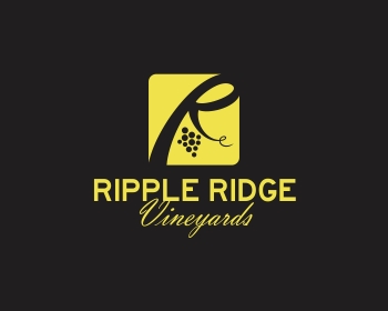 Logo Design entry 645907 submitted by frankeztein to the Logo Design for Ripple Ridge Vineyards LLC run by Ripple