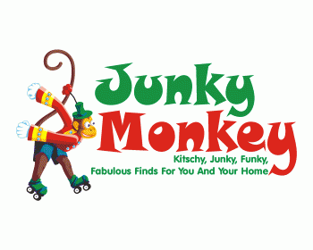 Logo Design entry 646602 submitted by Irma Design to the Logo Design for Junky Monkey run by momoroux