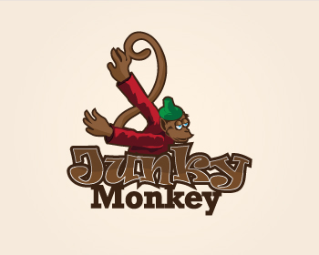 Logo Design entry 646604 submitted by room168 to the Logo Design for Junky Monkey run by momoroux