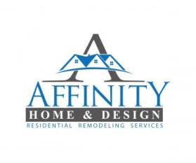 Logo Design Entry 652321 submitted by Crest Logo Designs to the contest for Affinity Home & Design run by Affinity