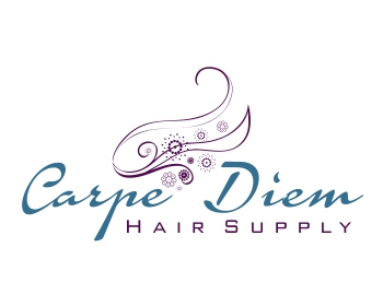 Logo Design entry 653625 submitted by Beneksz to the Logo Design for Carpe Diem Hair Supply LLC run by tsimon1