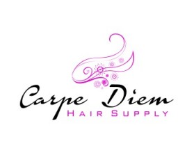 Logo Design entry 653635 submitted by vishalmoradiya26 to the Logo Design for Carpe Diem Hair Supply LLC run by tsimon1