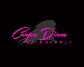 Logo Design entry 653648 submitted by Beneksz to the Logo Design for Carpe Diem Hair Supply LLC run by tsimon1