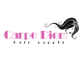 Logo Design entry 653649 submitted by vishalmoradiya26 to the Logo Design for Carpe Diem Hair Supply LLC run by tsimon1