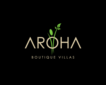 Logo Design entry 657636 submitted by graphic_mj to the Logo Design for Aroha boutique villas run by aroha boutique villas