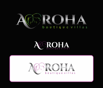 Logo Design entry 657664 submitted by joa to the Logo Design for Aroha boutique villas run by aroha boutique villas