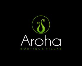 Logo Design entry 657673 submitted by graphic_mj to the Logo Design for Aroha boutique villas run by aroha boutique villas