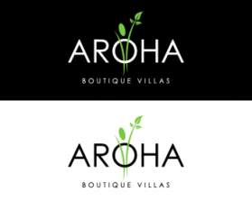 Logo Design entry 657682 submitted by graphic_mj to the Logo Design for Aroha boutique villas run by aroha boutique villas