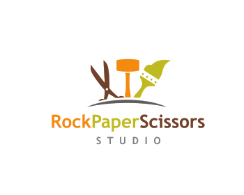 Logo Design entry 658079 submitted by nerdsociety to the Logo Design for Rock Paper Scissors Studio run by rockpaperscissors