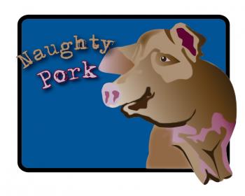 Logo Design entry 659108 submitted by IMFantasia to the Logo Design for Naughty Pork run by charcuterie
