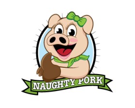Logo Design Entry 659119 submitted by Dakouten to the contest for Naughty Pork run by charcuterie