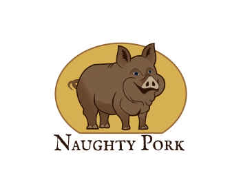 Logo Design entry 659152 submitted by dGraph to the Logo Design for Naughty Pork run by charcuterie