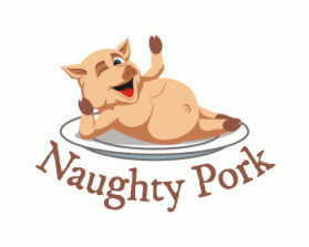 Logo Design entry 659146 submitted by john12343 to the Logo Design for Naughty Pork run by charcuterie