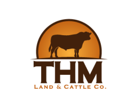 Logo Design entry 660335 submitted by garengedan to the Logo Design for THM Land & Cattle Company run by ThmCattle