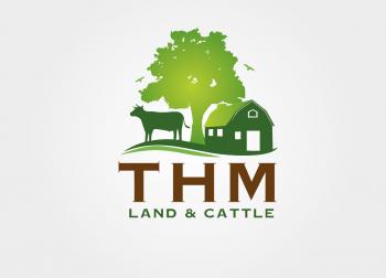 Logo Design entry 660352 submitted by SIRventsislav to the Logo Design for THM Land & Cattle Company run by ThmCattle