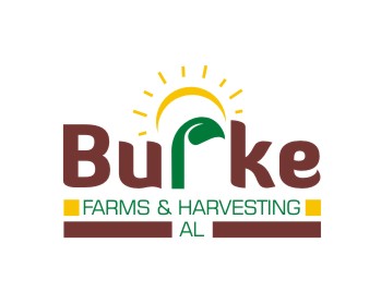 Logo Design entry 661158 submitted by Crest Logo Designs to the Logo Design for Burke Farms and Custom Harvesting run by cotton