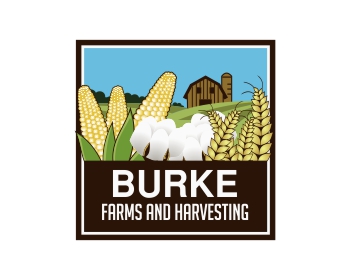 Logo Design entry 661177 submitted by dGraph to the Logo Design for Burke Farms and Custom Harvesting run by cotton