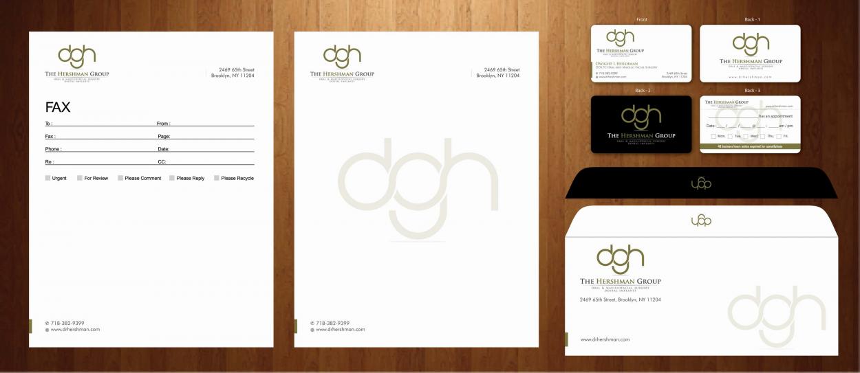 Business Card & Stationery Design entry 665565 submitted by nerdcreatives to the Business Card & Stationery Design for Dr.Hershman.com run by ike