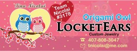 Banner Ad Design Entry 692488 submitted by Rikfan to the contest for www.TinaNicolai.OrigamiOwl.com run by BuddyAndGinger