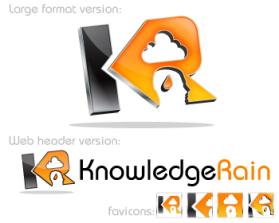 Logo Design entry 665947 submitted by not2shabby to the Logo Design for Knowledge Rain run by ahoesche