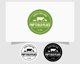 Logo Design entry 668207 submitted by civilizacia to the Logo Design for Pop's Old Place run by Pop's