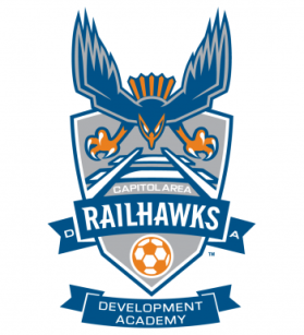 Logo Design entry 668322 submitted by nerdsociety to the Logo Design for capitalarearailhawks.com run by BobCHarris