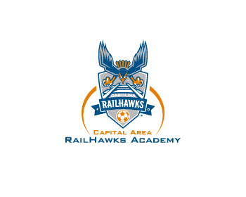 Logo Design entry 668342 submitted by airish.designs to the Logo Design for capitalarearailhawks.com run by BobCHarris