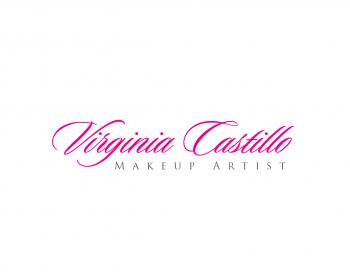 Logo Design entry 669745 submitted by eche24 to the Logo Design for Virginia Castillo Makeup  run by virginiaicastillo