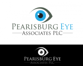 Logo Design Entry 670397 submitted by PEACEMAKER to the contest for Pearisburg Eye Associates PLC run by pea2020