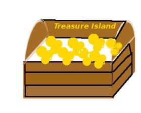 Banner Ad Design Entry 694525 submitted by dmess33 to the contest for Treasure Island run by ladymyrabell