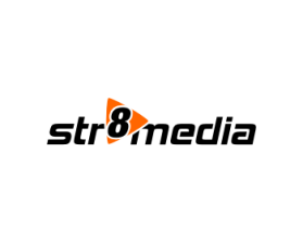 Logo Design entry 672431 submitted by Rolis to the Logo Design for Str8 media run by 505films