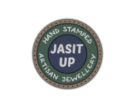 Logo Design entry 680270 submitted by JodyCoyote to the Logo Design for JASIT UP - hand stamped artisan jewellery run by JASIT UP