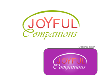 Logo Design entry 682406 submitted by joa to the Logo Design for Joyful Companions run by jeri