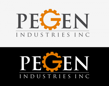 Logo Design entry 683069 submitted by PEACEMAKER to the Logo Design for Pegen Industries Inc. run by helpme01