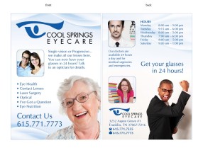 Graphic Design entry 684452 submitted by KenosisDre to the Graphic Design for Cool Springs EyeCare run by jstrock3932