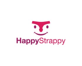 Logo Design entry 684462 submitted by mikochiong28 to the Logo Design for happystrappy.com run by dallas5560