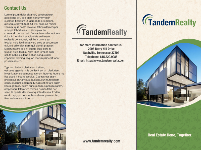 Brochure Design entry 710137 submitted by iCon