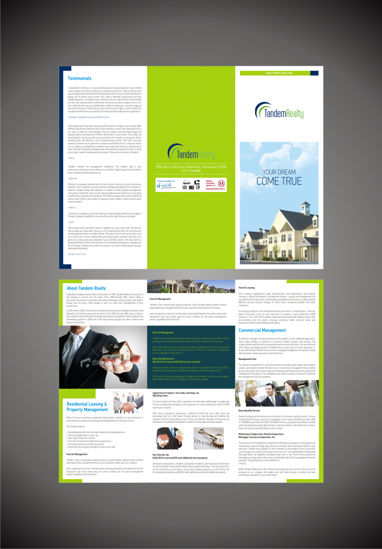 Brochure Design entry 711437 submitted by lurth