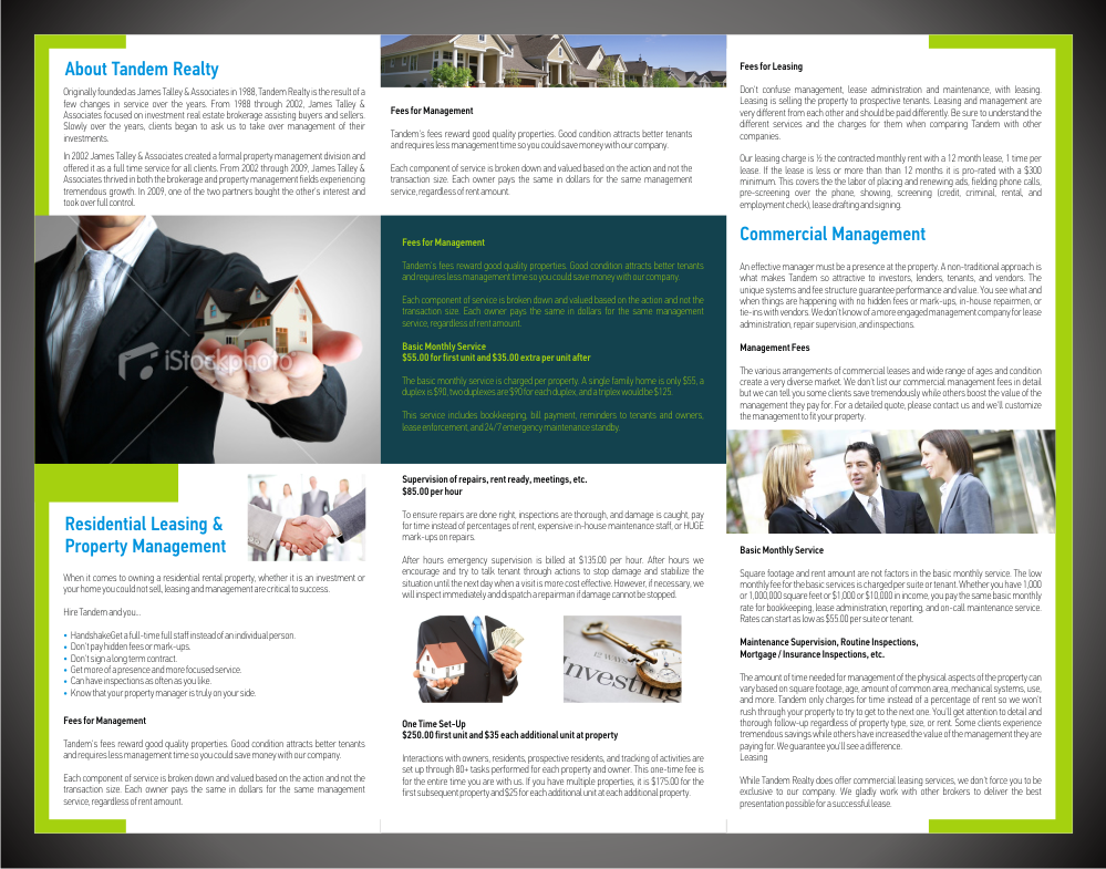 Brochure Design entry 711506 submitted by lurth