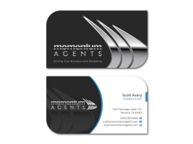 Business Card & Stationery Design entry 710186 submitted by TCMdesign