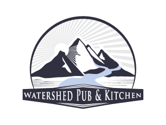 Logo Design entry 685119 submitted by zoltibo to the Logo Design for Watershed Pub & Kitchen run by watershedpub