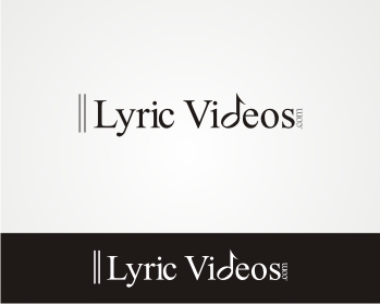 Logo Design entry 688424 submitted by inratus to the Logo Design for LyricVideos.com run by vidman