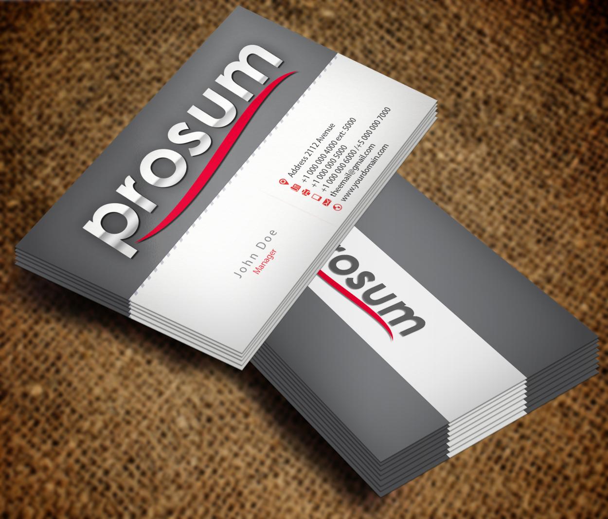 Business Card & Stationery Design entry 718944 submitted by Brankac