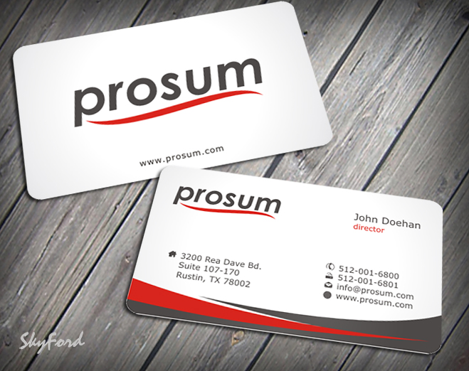 Business Card & Stationery Design entry 720962 submitted by skyford412