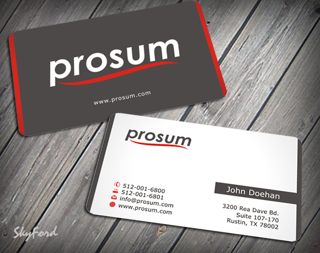 Business Card & Stationery Design entry 720966 submitted by skyford412